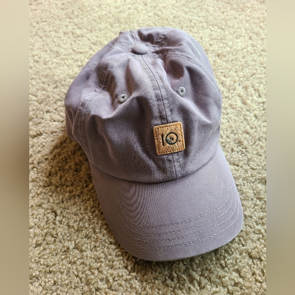 Tentree Purple Logo Hat Unisex One Size
